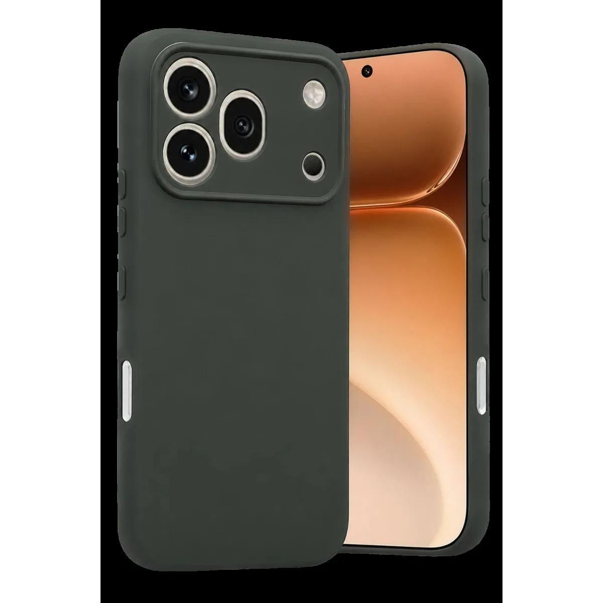 Newface Huawei Honor 600 Pro First Silikon - Koyu Yeşil