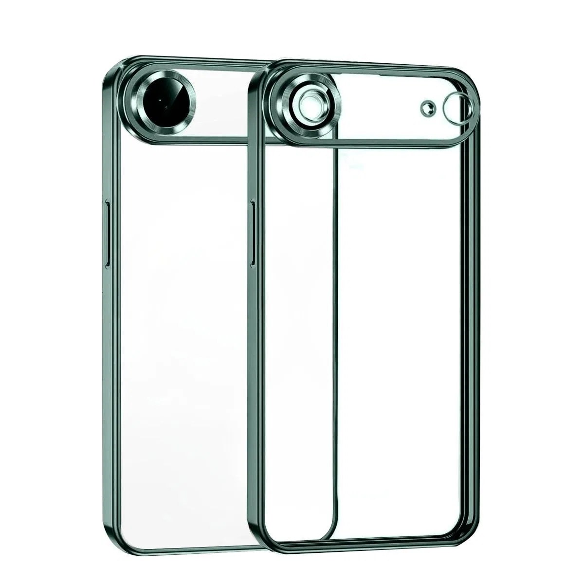 Apple İphone 17 Air Razer Lensli Silikon - Yeşil