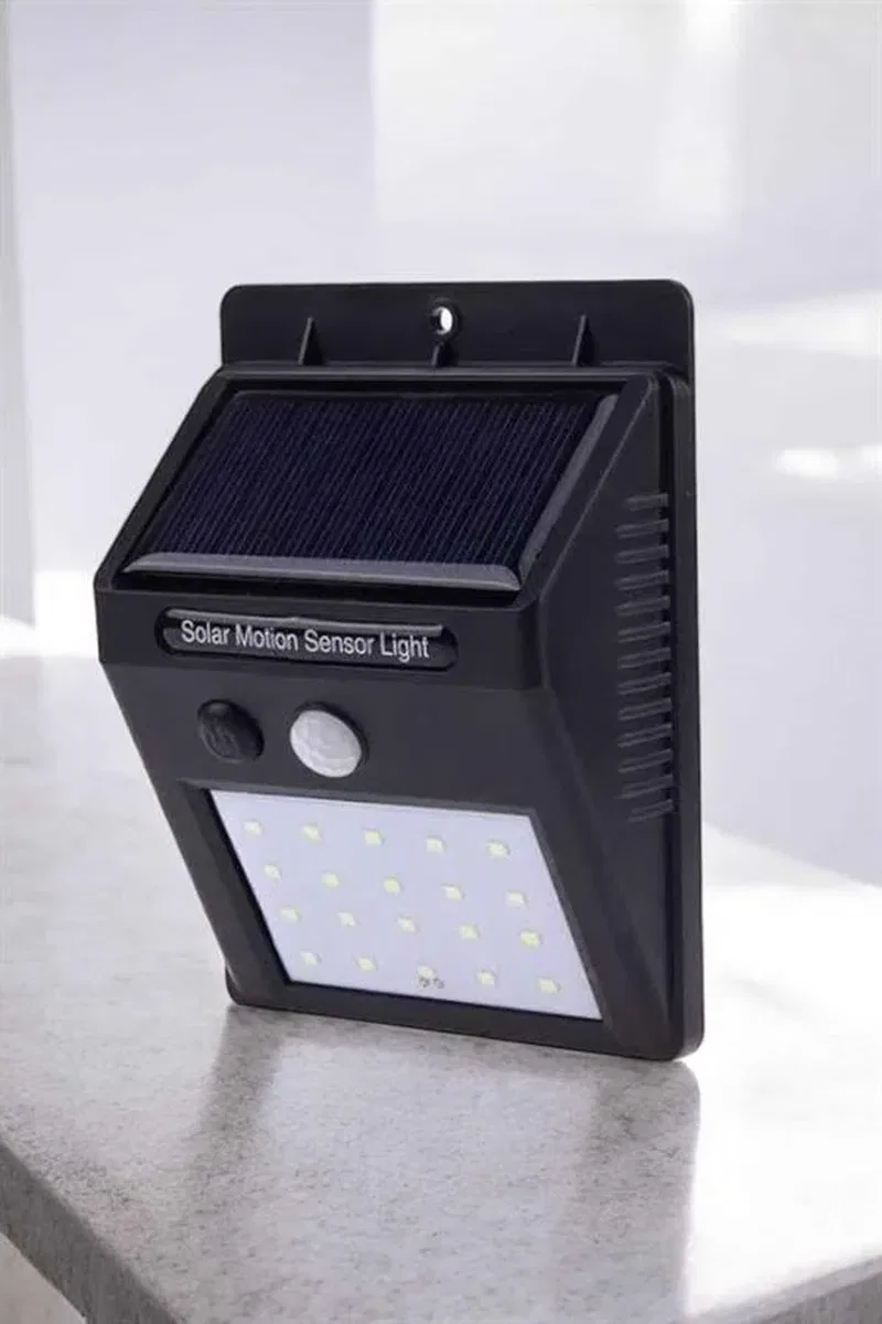 Solar Güneş Enerji Panelli Sensörlü Lamba Enerji Tasarruflu görsel 4