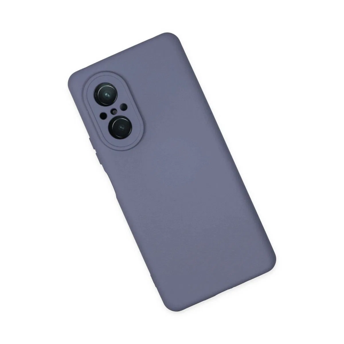 Huawei Nova 9 Se Kılıf Nano İçi Kadife Silikon - Gri görsel 3