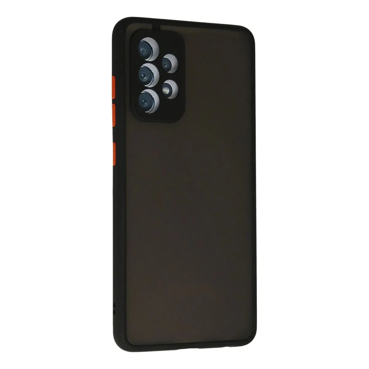 Samsung Galaxy A72 Kılıf Montreal Silikon Kapak - Siyah görsel 2