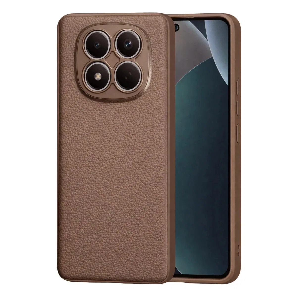 Xiaomi Redmi Note 15 Pro Plus 5g Thermax Silikon Kılıf - Kahverengi