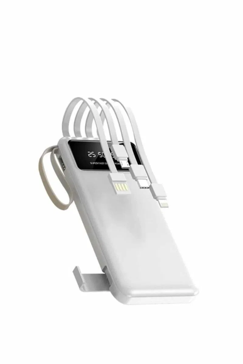 Powerbank Şarj Cihazı 4 Çıkışlı 20. 000 Mah Powerbank Taşınabilir Çoklu Giriş görsel 2