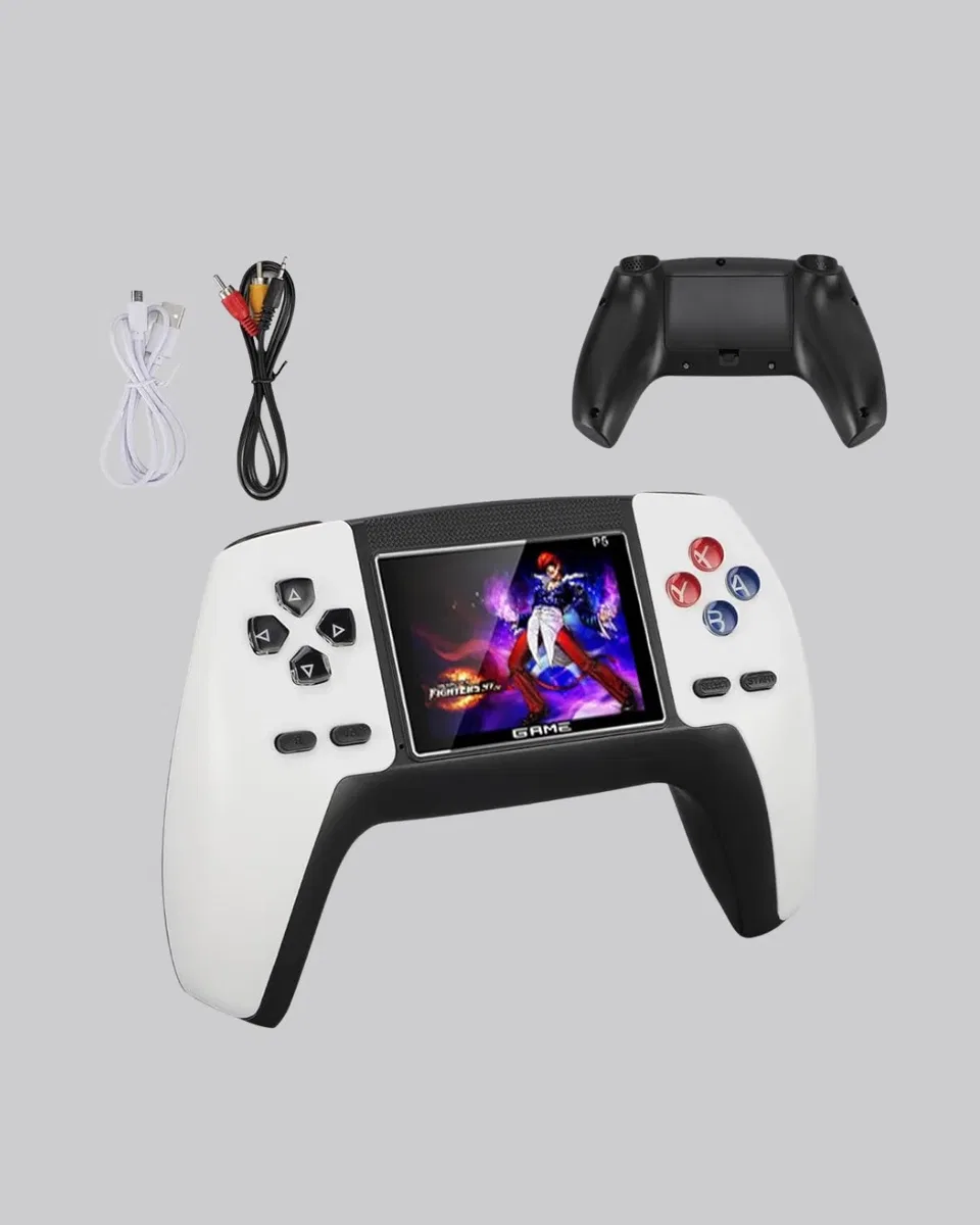 520 Klasik Oyunlu P5™ ControllerView Retro Konsol – Şarjlı, Ergonomik Tasarım görsel 2