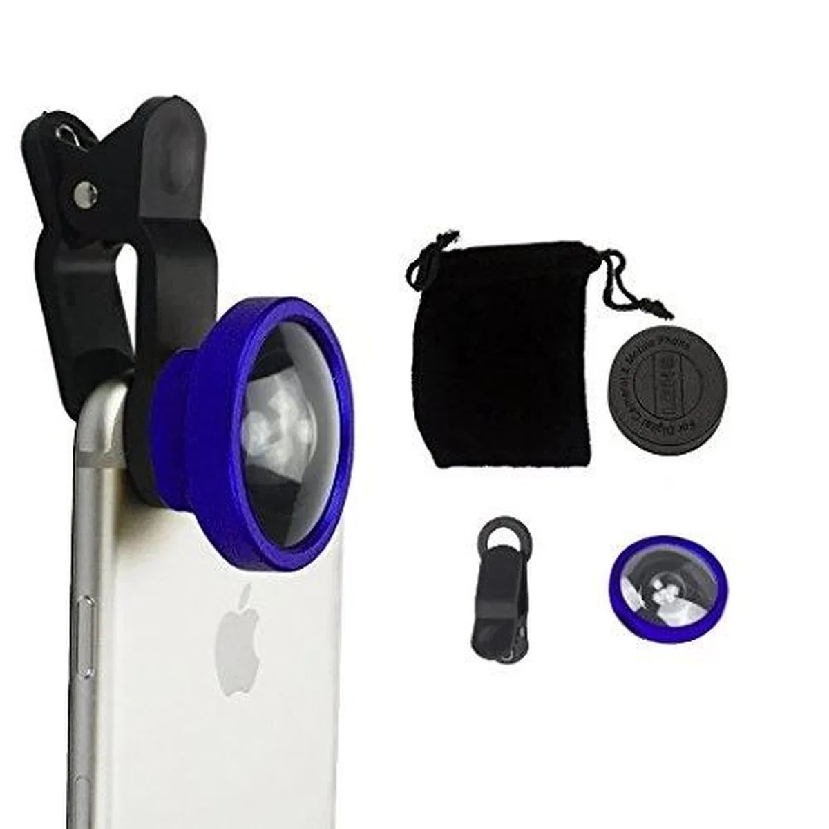 Süper Geniş Açı Özçekim Kamera Lens Iphone 5/5 S/6/6 Artı Samsung Galaxy Not 3, 5 görsel 4
