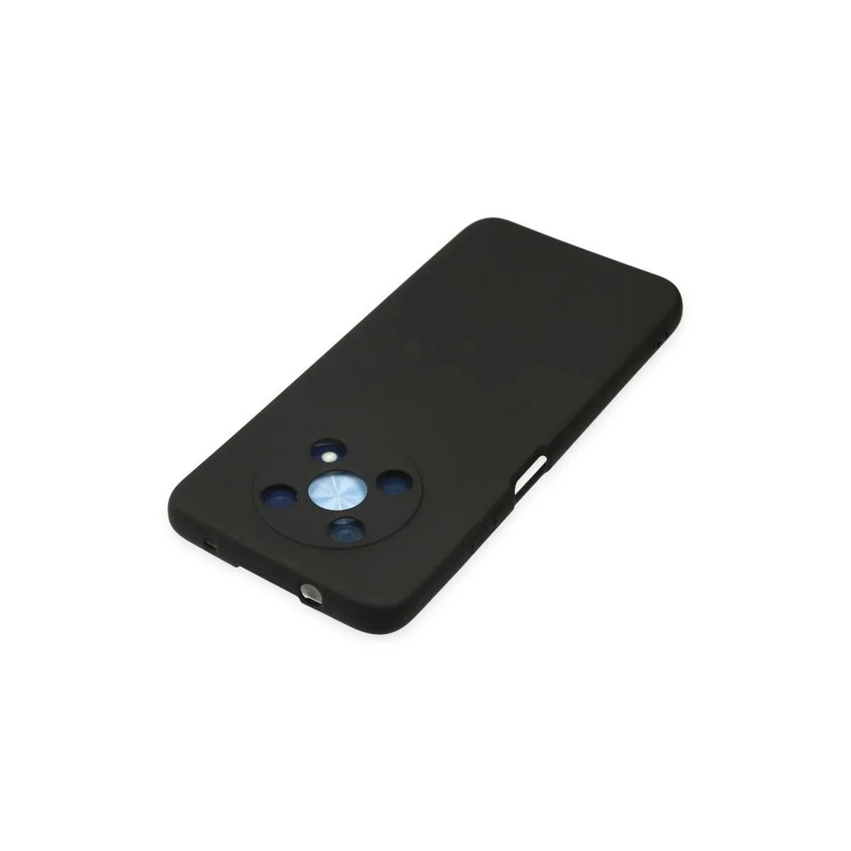 Huawei Nova Y90 Kılıf Nano İçi Kadife Silikon - Siyah görsel 5