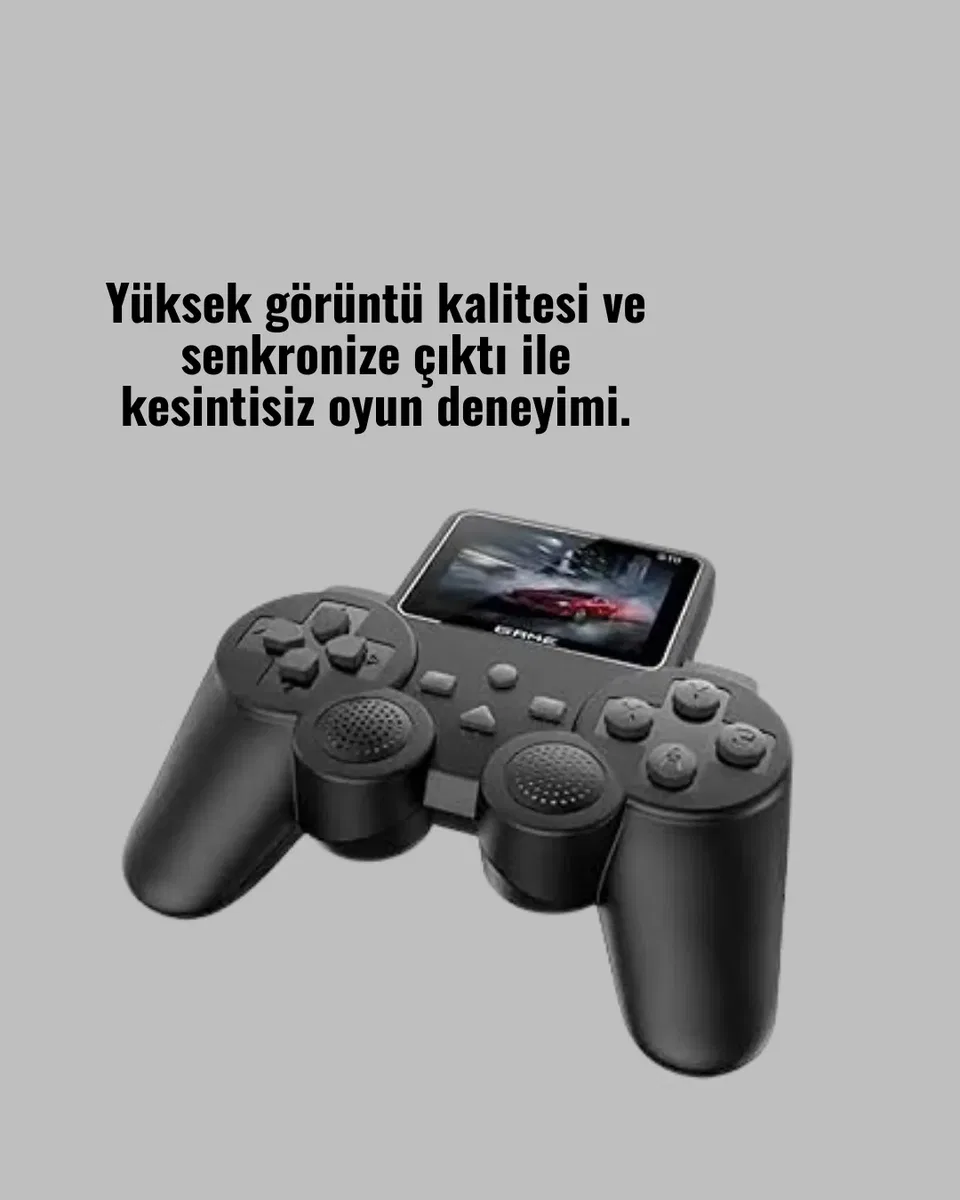 S10 Gamepad HDMI TV Bağlantılı 520 Klasik Retro Oyun 2025 Seri Orijinal Yeni Nesil görsel 4