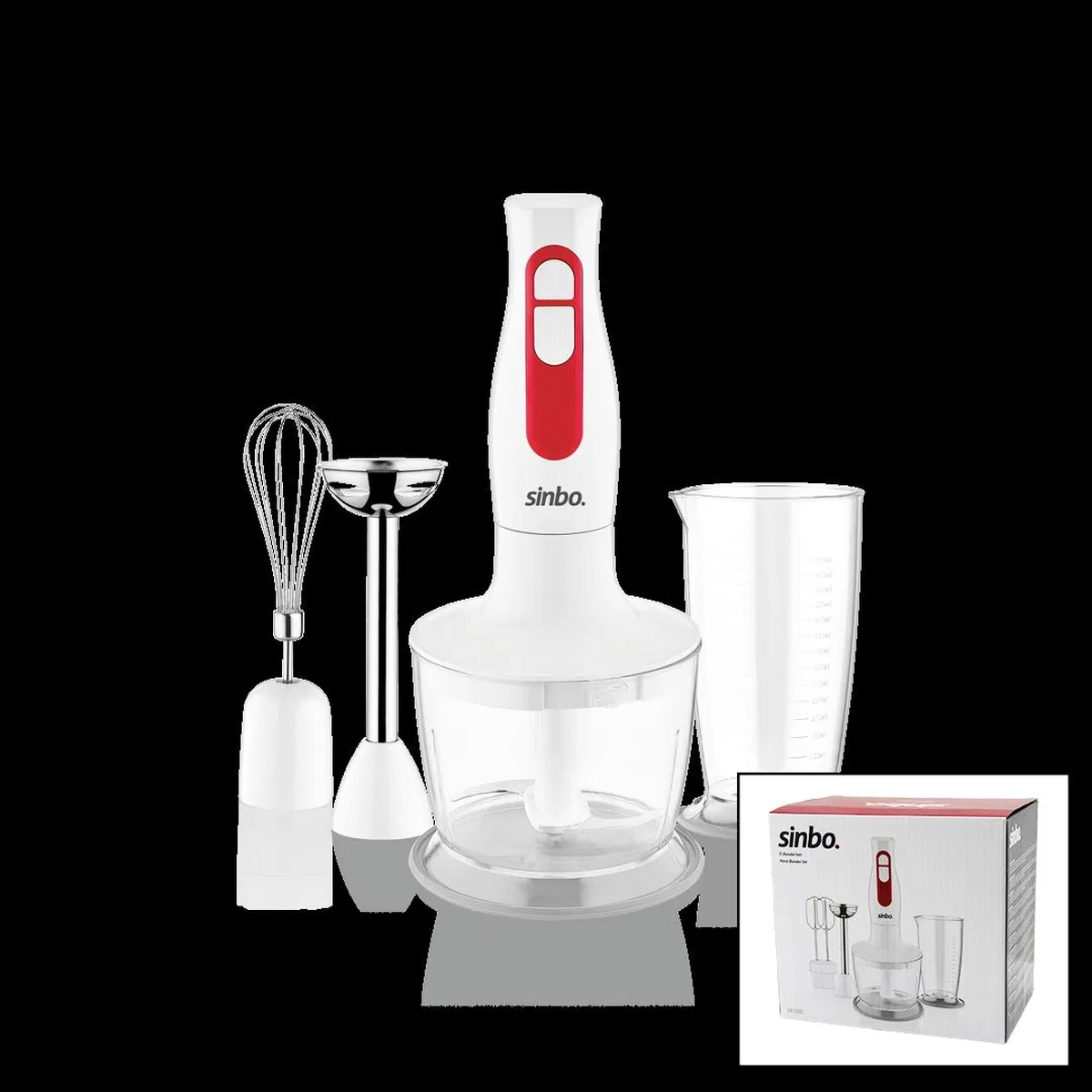 El Blender Seti (Doğrayıcı, Mixer, Blender) - 2 Kademe, 600ml Hazne, 700ml Ölçü Kabı görsel 2