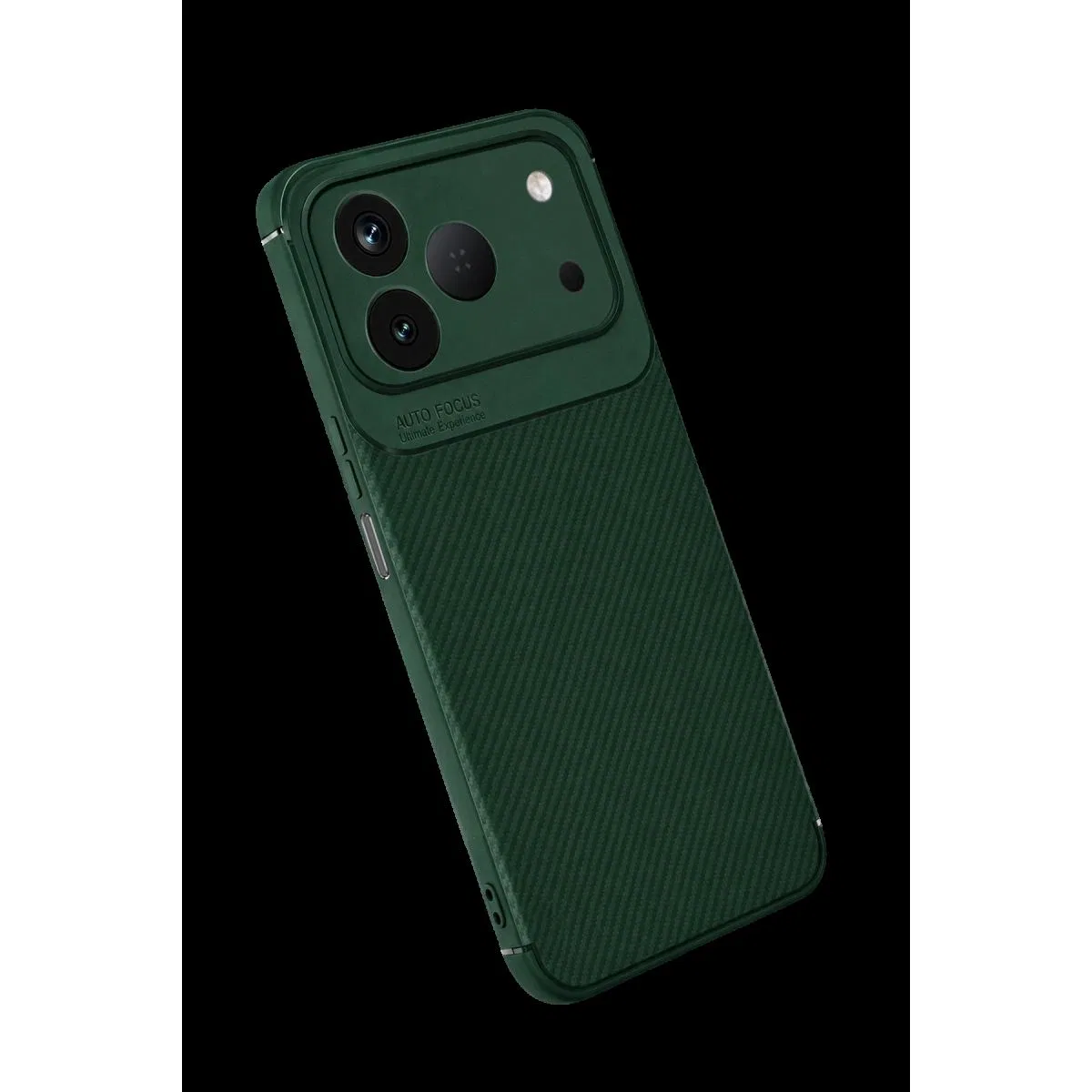 Newface Tecno Spark 50 4g Auto Focus Karbon Kapak - Yeşil görsel 2