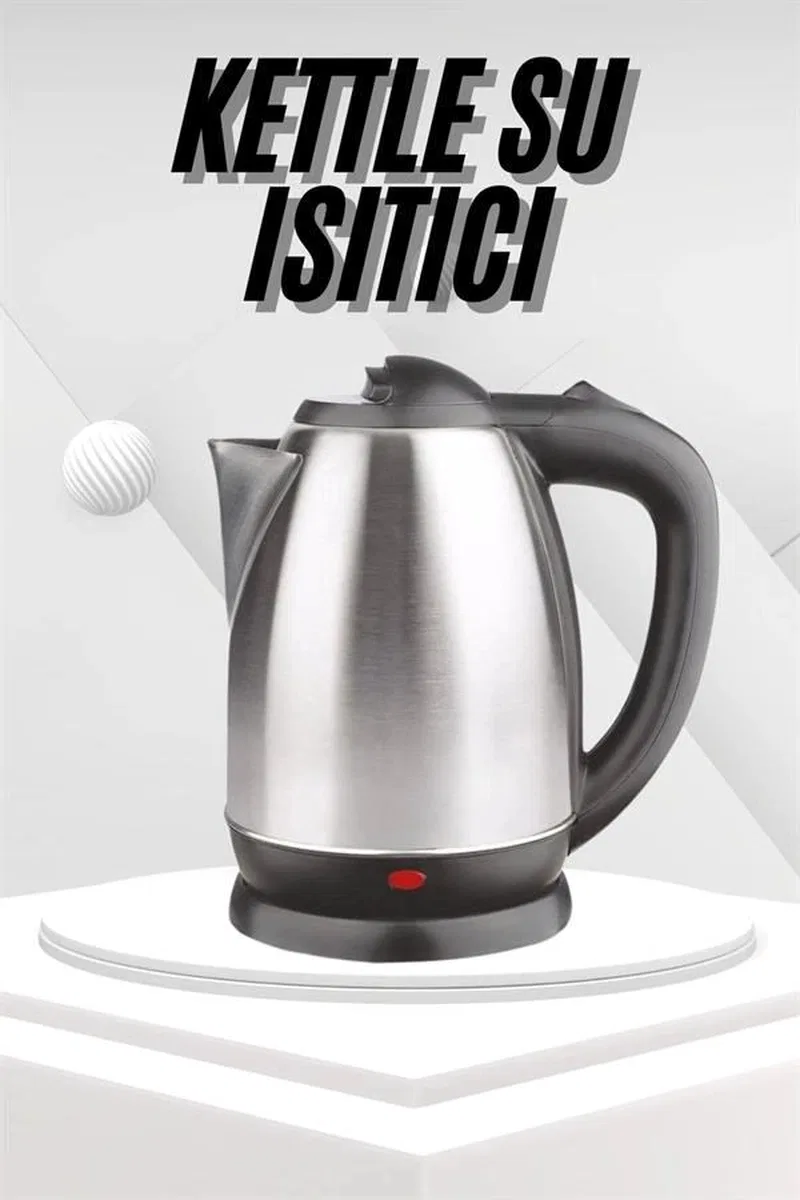 Yeni Nesil Saplı Uzun Ömürlü Paslanmaz Çelik Su Isıtıcı Kettle