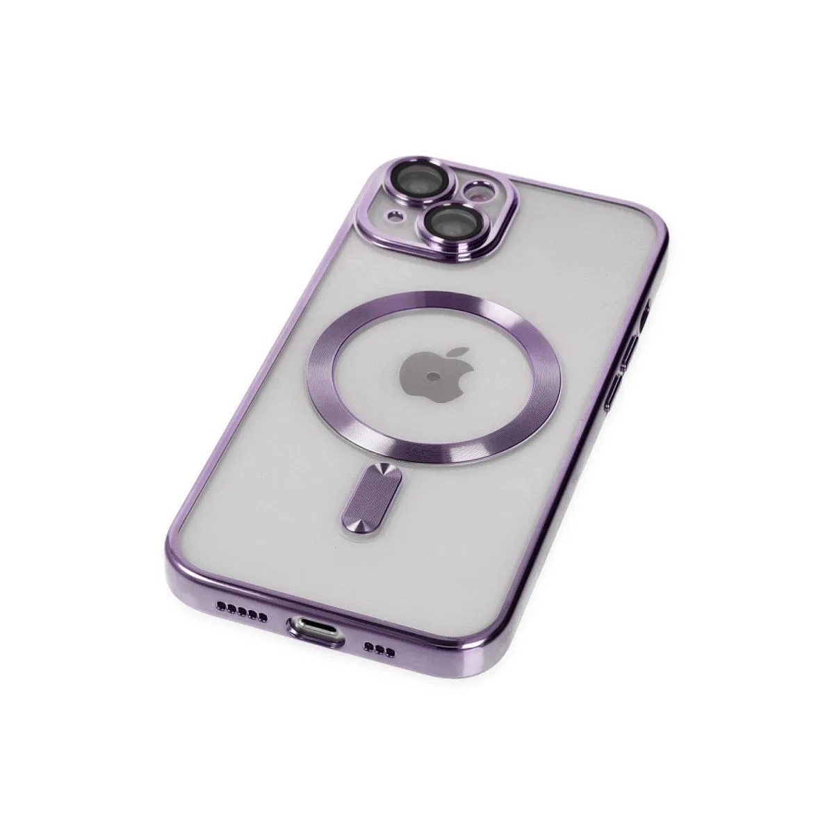 Apple İphone 14 Kılıf Kross Magneticsafe Kapak - Mor görsel 5