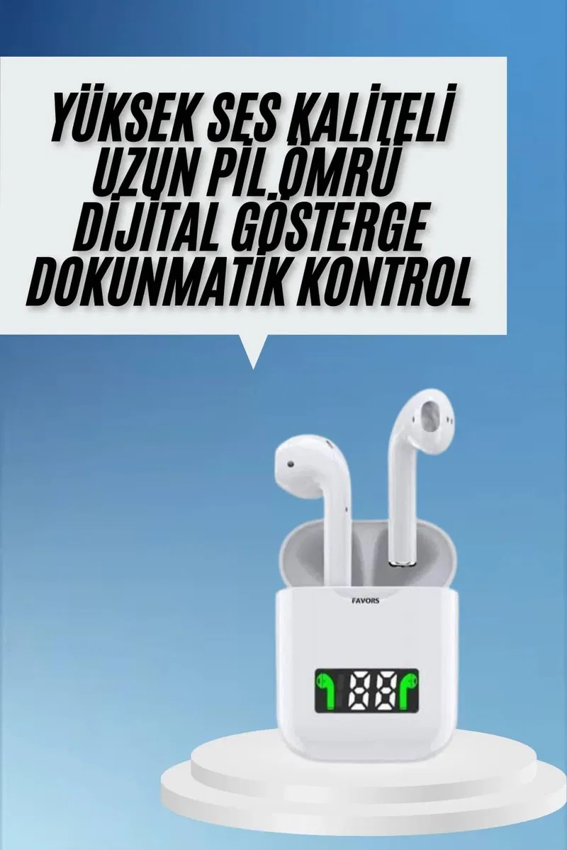 2025 Yeni Model Bluetooth Kulaklık Kablosuz TWS Yüksek Kaliteli ANC Özelliği görsel 2