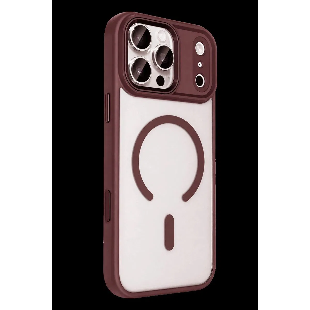 Joko Apple İphone 18 Pro Max Terea Magsafe Kapak - Bordo görsel 3