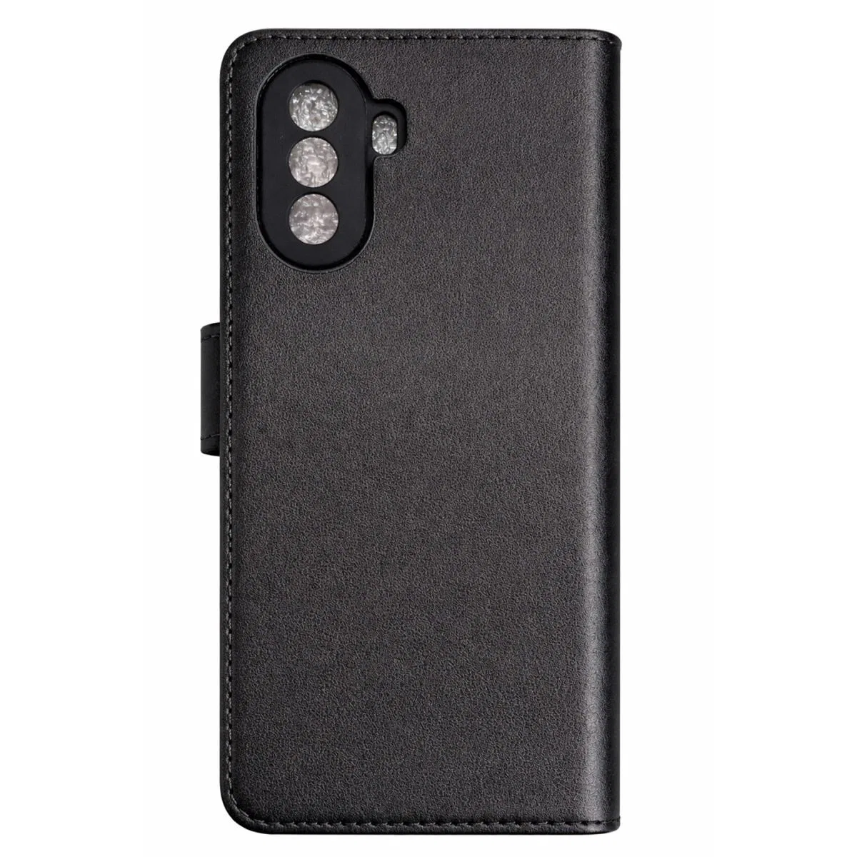 Huawei Nova Y70 Trend S Plus Kapaklı Kılıf - Siyah