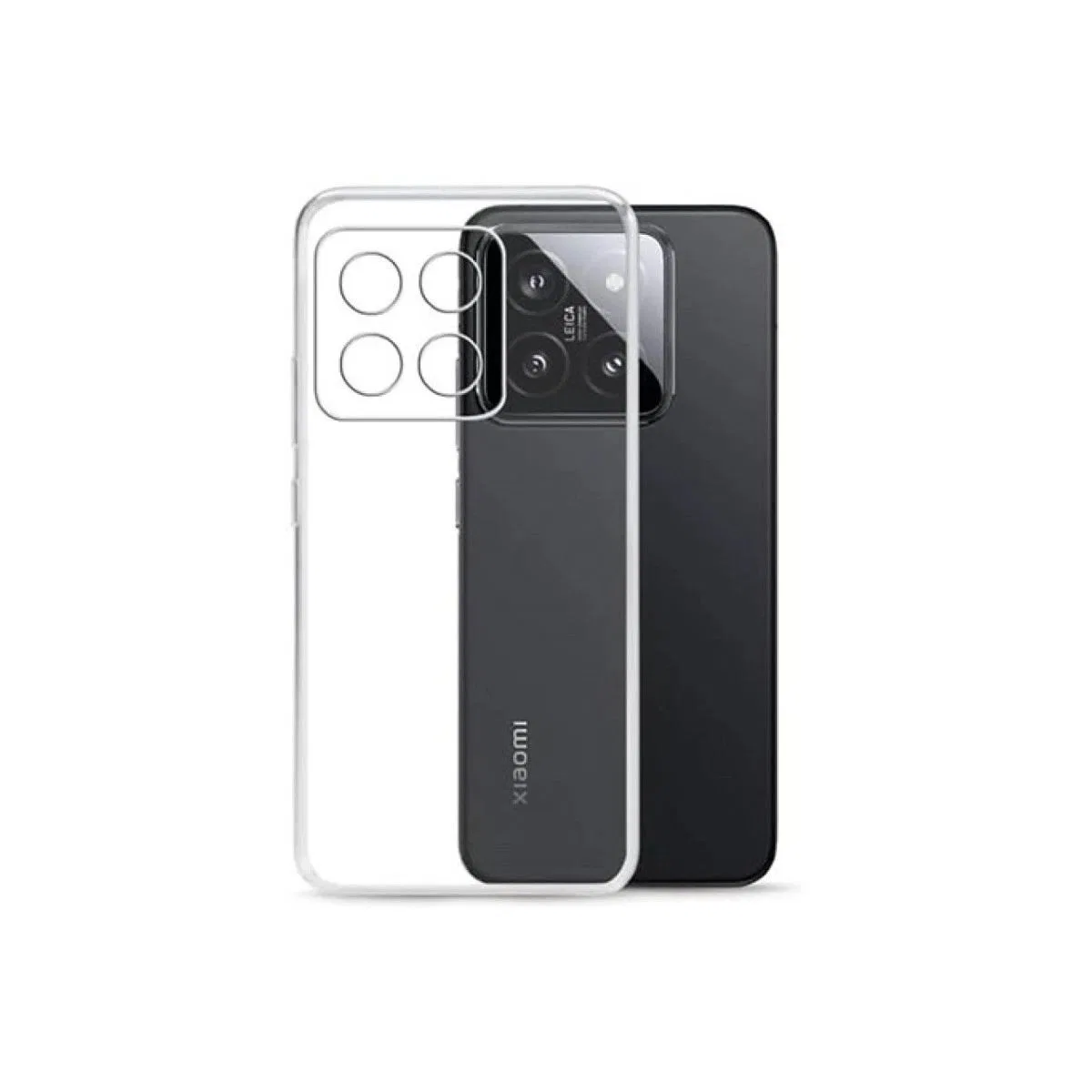 Xiaomi Mi 14t Pro Kılıf Lüx Şeffaf Silikon