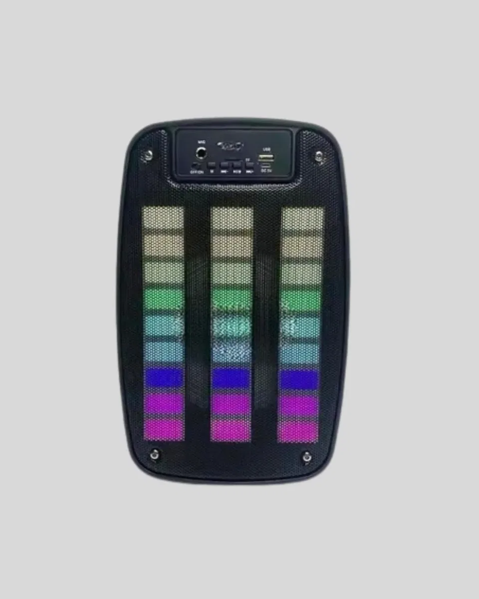 GTS 1793 Işıklı 6. 5 İnç Kablosuz Hoparlör Bluetooth, USB ve FM Özellikli görsel 3