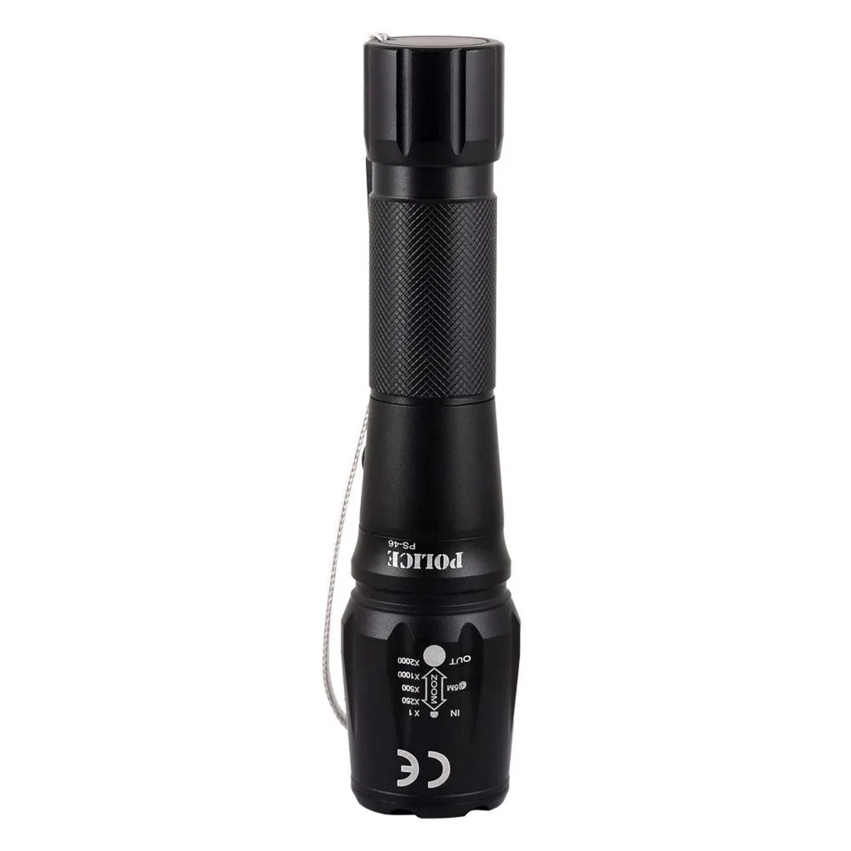 Ps-46 6 Led 5 Kademeli Zoomlu Şarjlı El Feneri görsel 4
