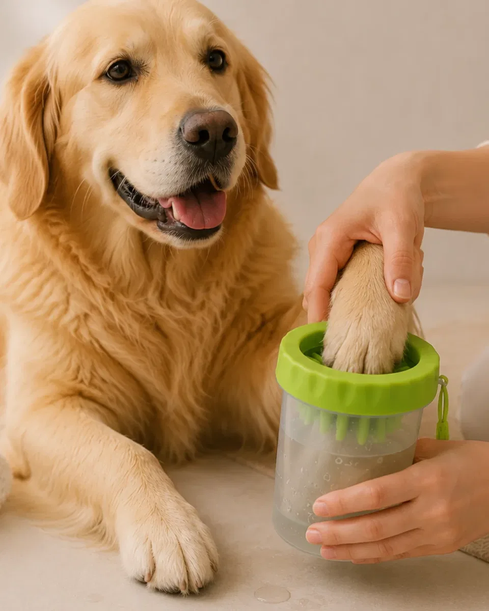 KÖPEK AYAK YIKAMA