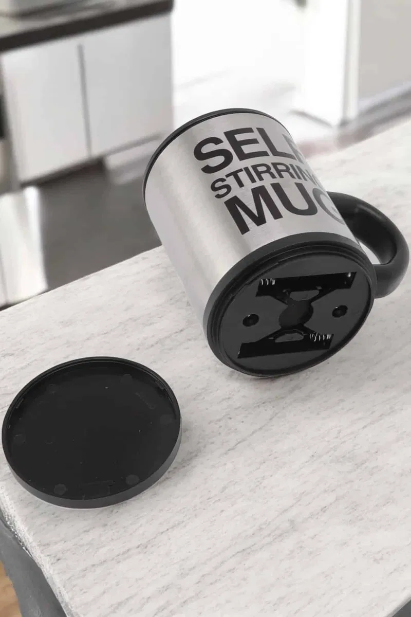 Mikser Kupa Yazılı Mug Bardak Karıştırma Özelliği görsel 6