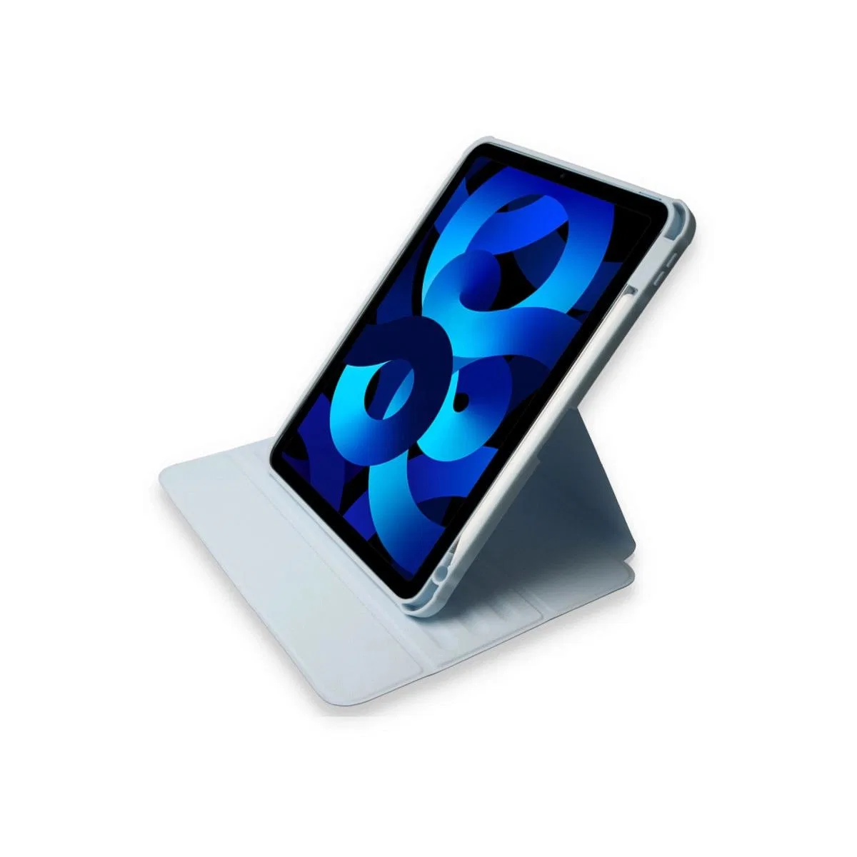 Apple İpad Pro 11 (2021) Kılıf Ling 360 Kalemlikli Tablet Kılıf - Mavi görsel 3