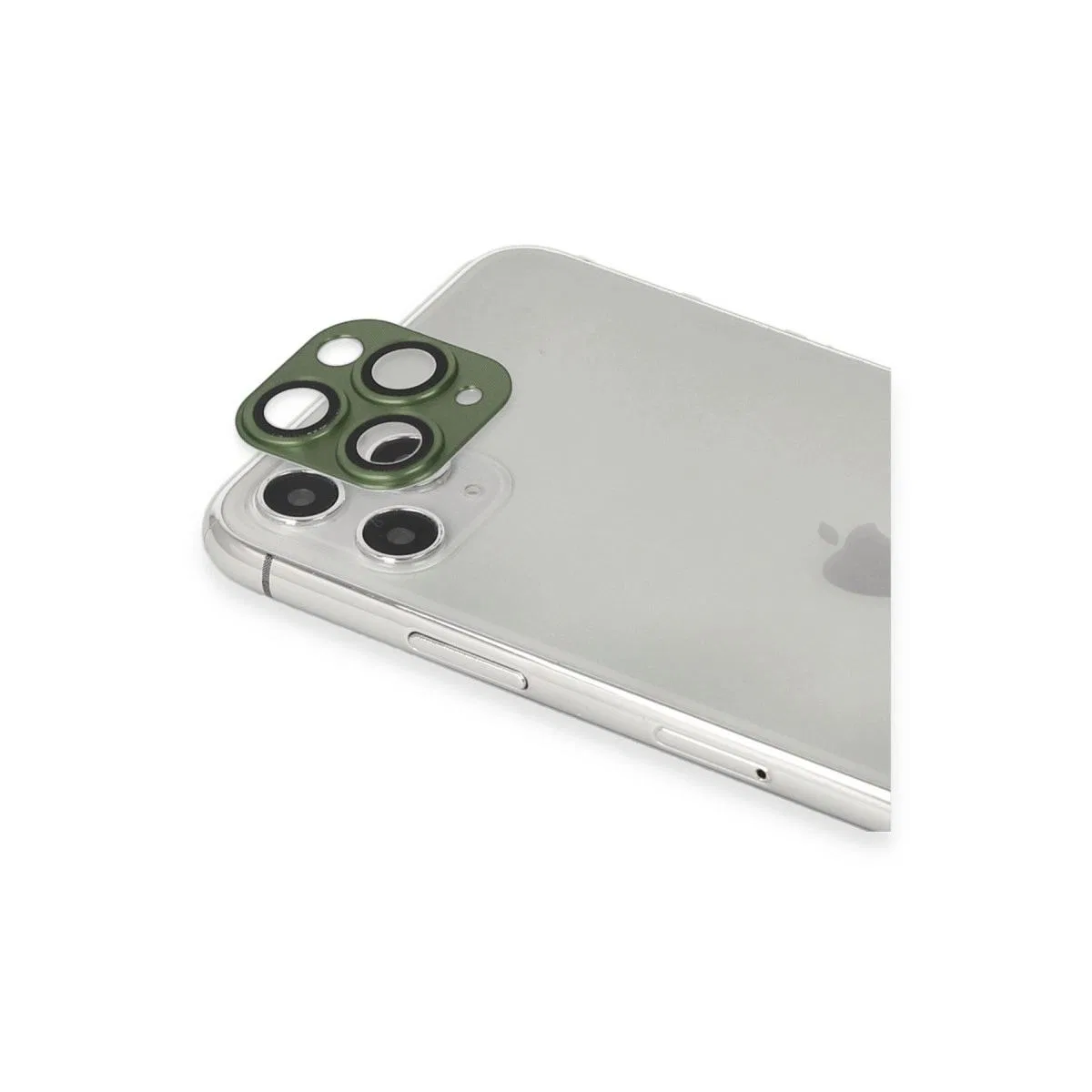 Apple İphone 11 Pro Max Pers Alüminyum Kamera Lens - Yeşil görsel 2