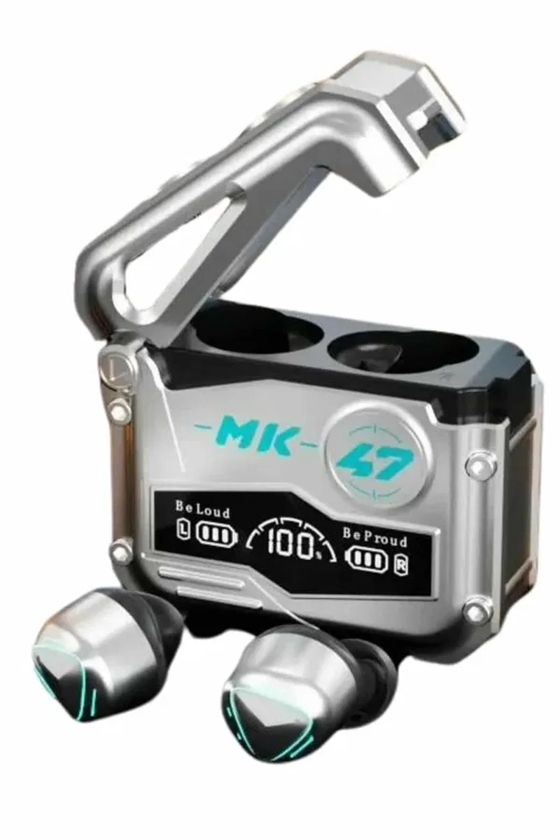 Bluetooth Kulaklık Dokunmatik Kontrol Tws kablosuz kulaklık Hi-fi Stereo görsel 3