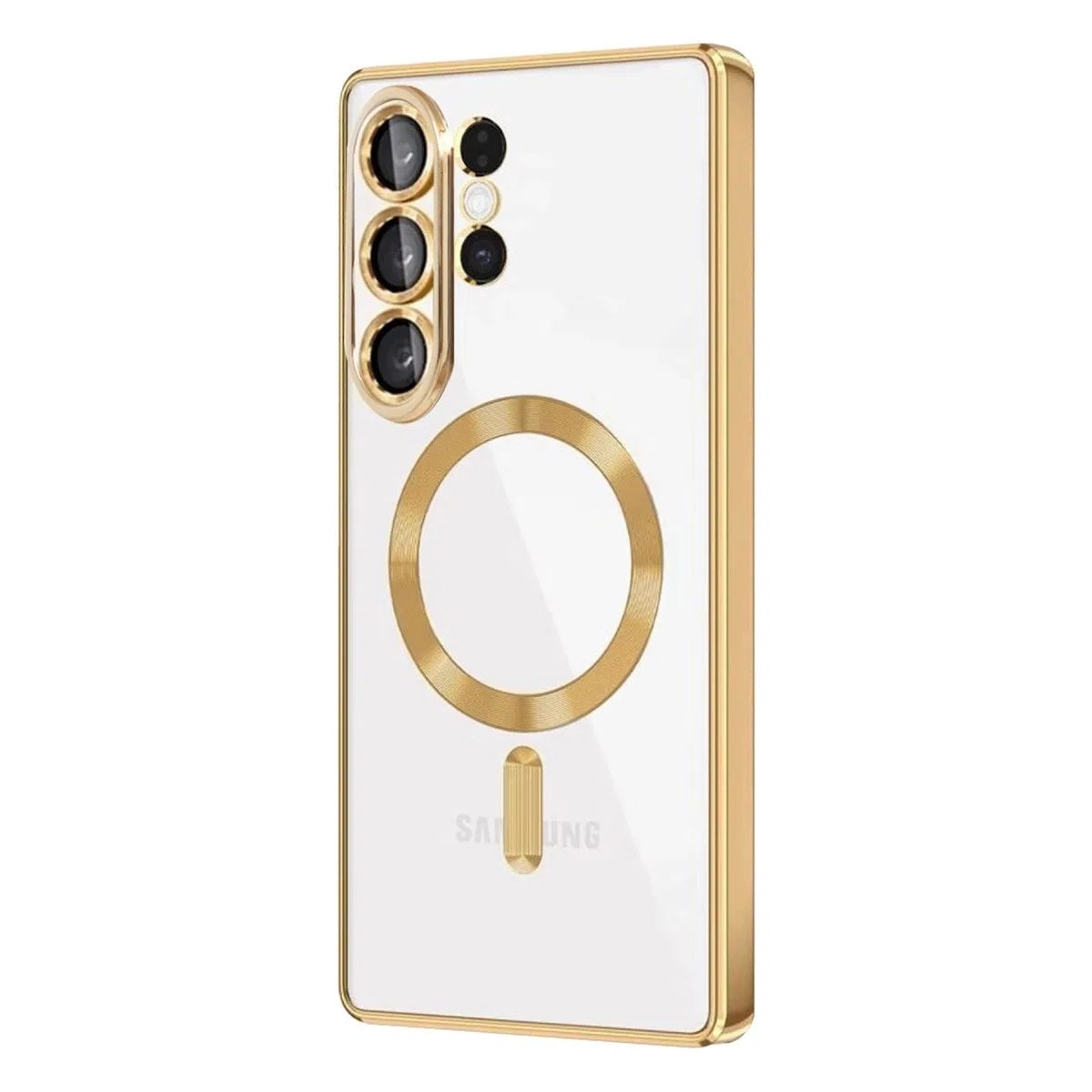 Samsung Galaxy S26 Ultra Kross Magneticsafe Kapak - Gold görsel 2