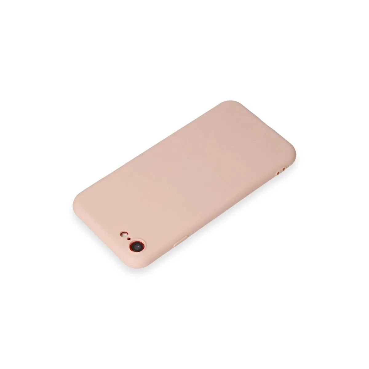 Apple İphone 7 Kılıf First Silikon - Pudra görsel 3