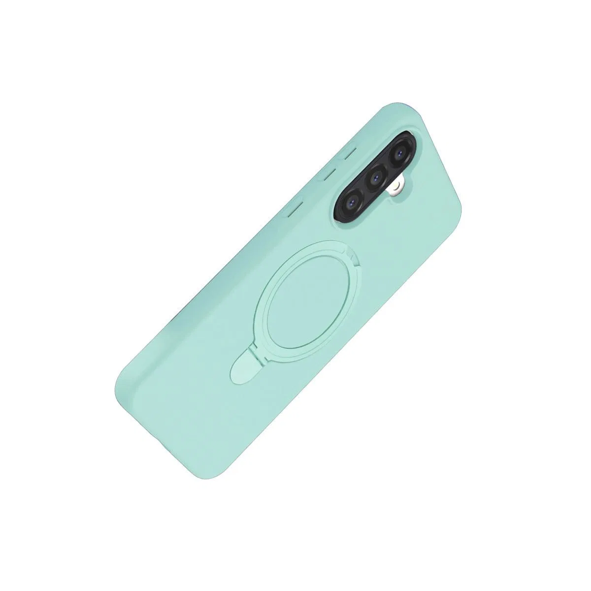 Samsung Galaxy A36 Regal Magsafe Standlı Kapak - Su Yeşili görsel 4
