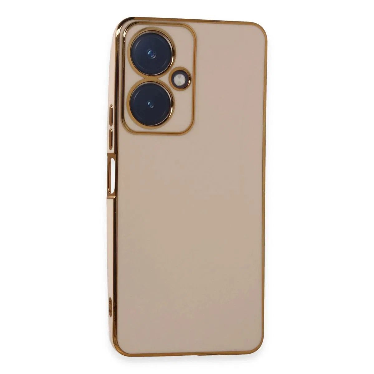 Vivo Y27 Kılıf Volet Silikon - Pembe