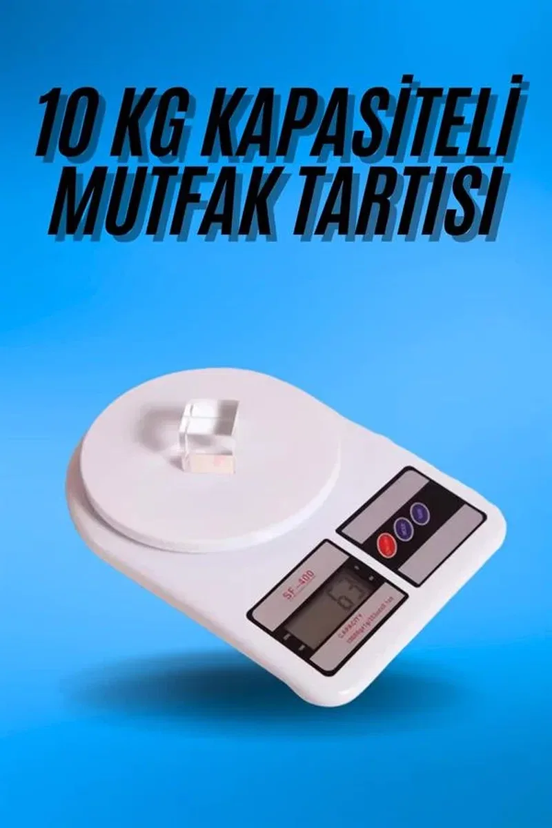 Dijital Hassas 10 Kg Mutfak terazisi tartısı LCD Ekran Mutfak Tartısı görsel 2