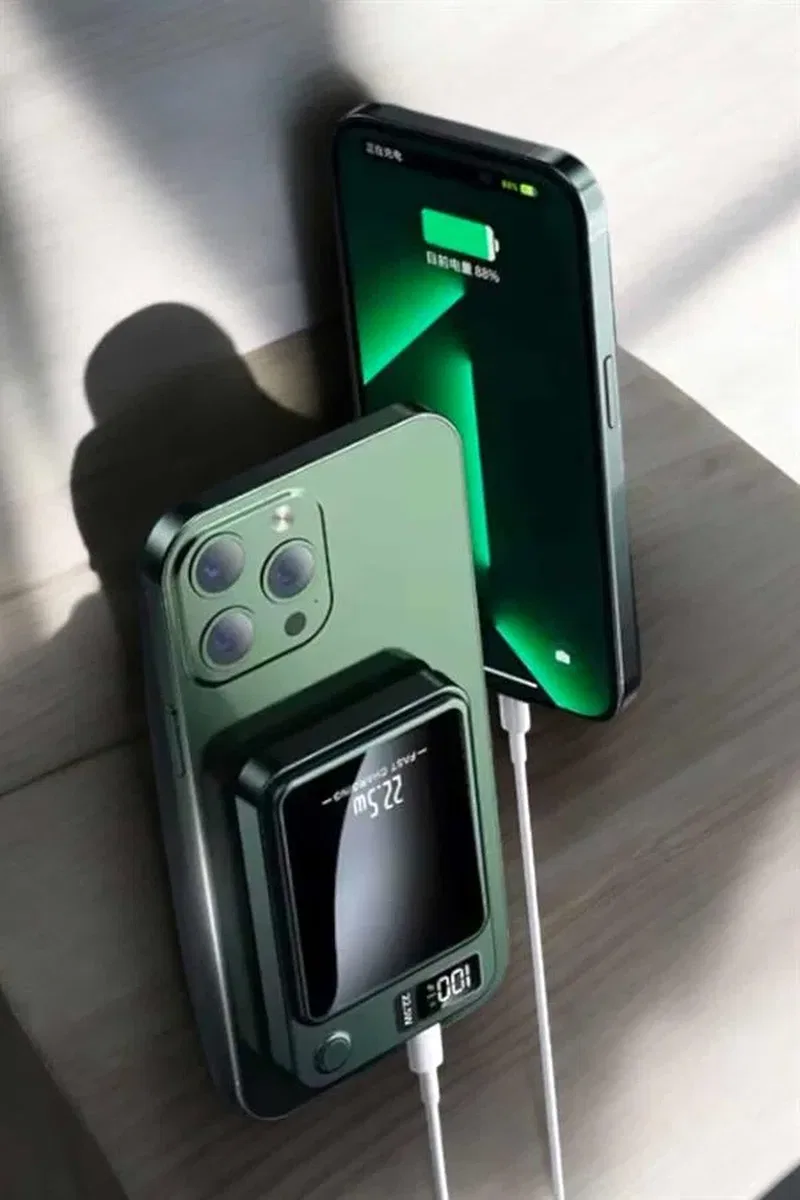 Pratik ve Taşınabilir 10. 000 mAh Wireless Powerbank Hızlı Şarj Avantajı görsel 5