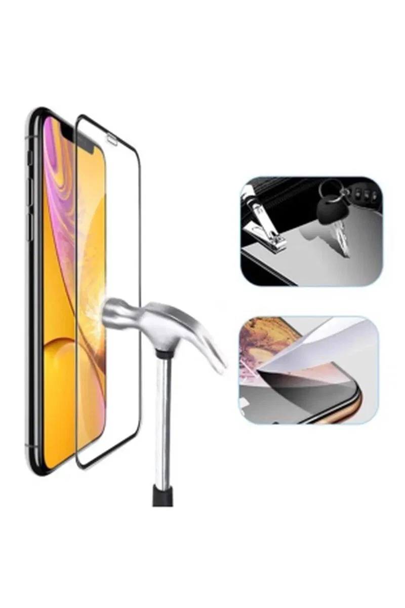 Iphone 14 Pro Uyumlu 9d Tam Kaplayan Parmak Izi Bırakmayan Ekran Koruyucu Film görsel 4