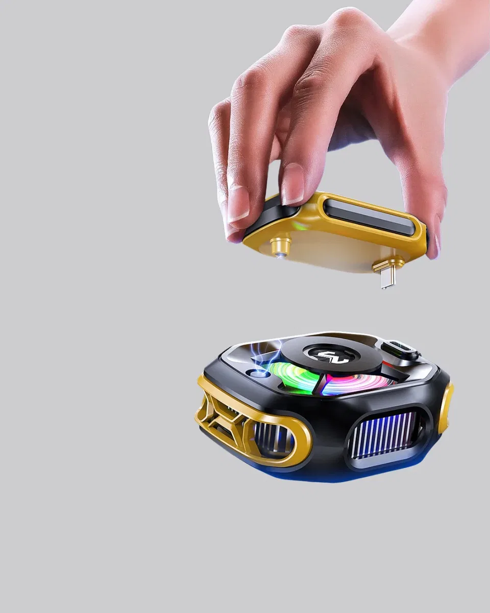 Yarı İletken Çipli RGB Işıklı Telefon Soğutucu görsel 5