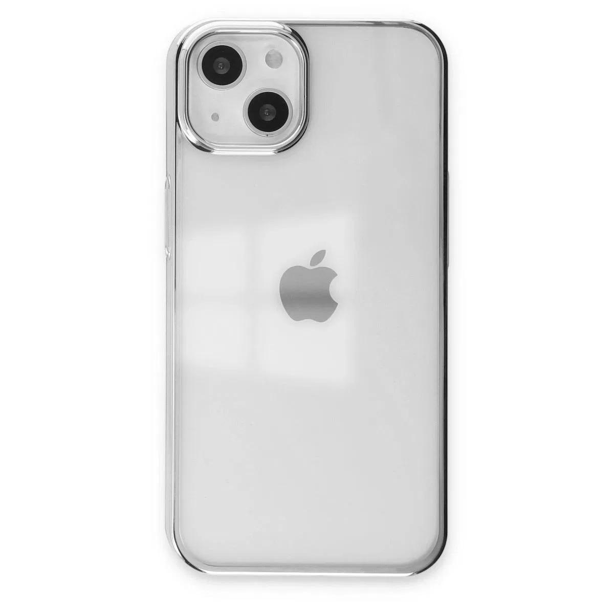 Apple İphone 14 Plus Kılıf Element Silikon - Gümüş