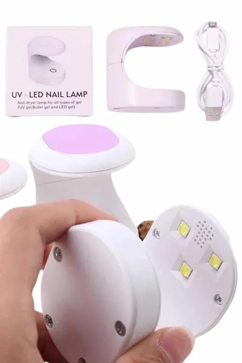 Kalıcı Oje Protez Tırnak Uv Led Kuturucu Oje Jel Tırnak Kurutucu görsel 3