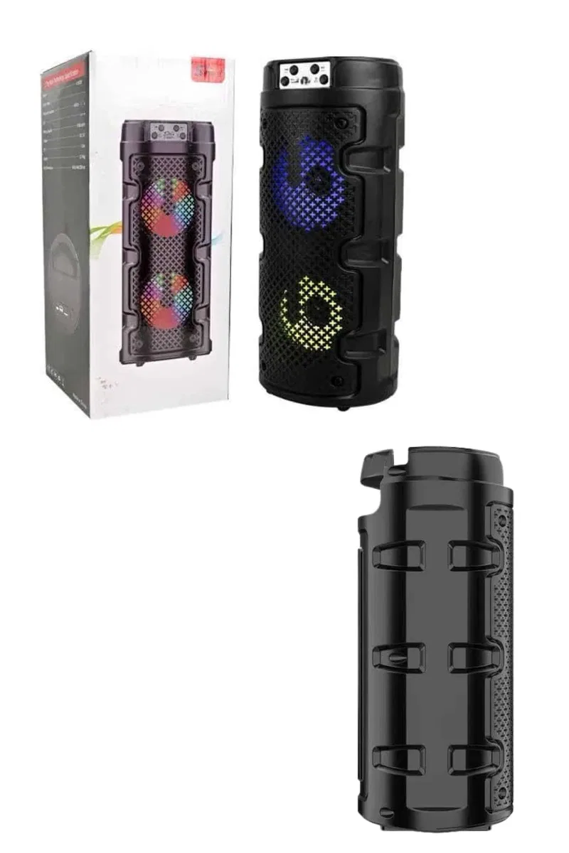 Bluetooth Hoparlör Büyük Boy Ses Bombası Fm Radyolu görsel 2