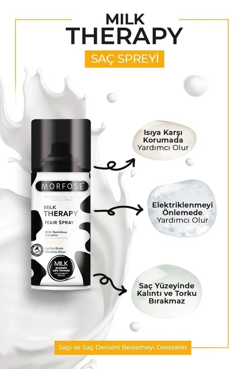 Milk Therapy Saç Spreyi 75 ML - Besleyici Koruyucu Etki - mrfs görsel 2