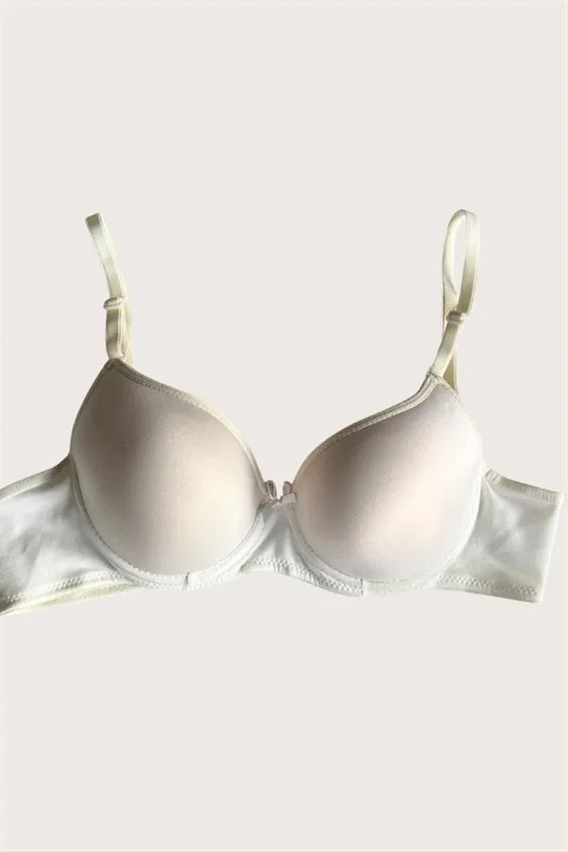 Mikro Kumaş İçi Boş Balenli Günlük Tek Desteksiz Sütyen görsel 9