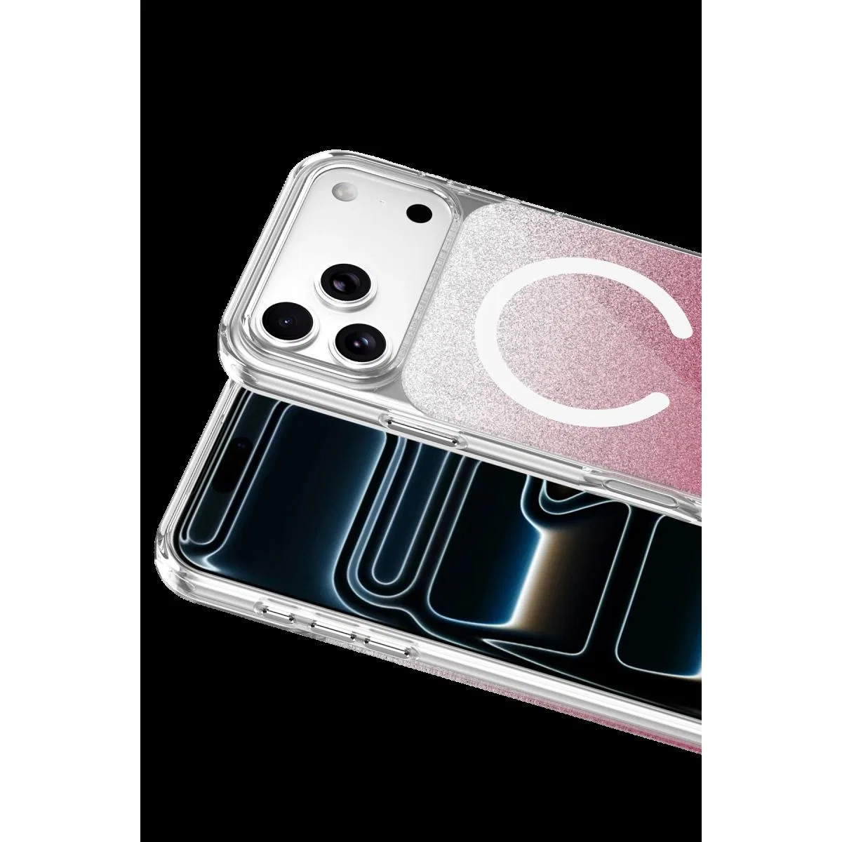 Onegif Apple İphone 17 Pro Sora Simli Magsafe Kapak - Kırmızı görsel 2