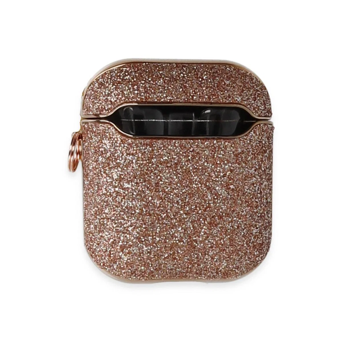 Apple Airpods 2 (2. nesil) Spell Simli Kılıf - Rose Gold görsel 3