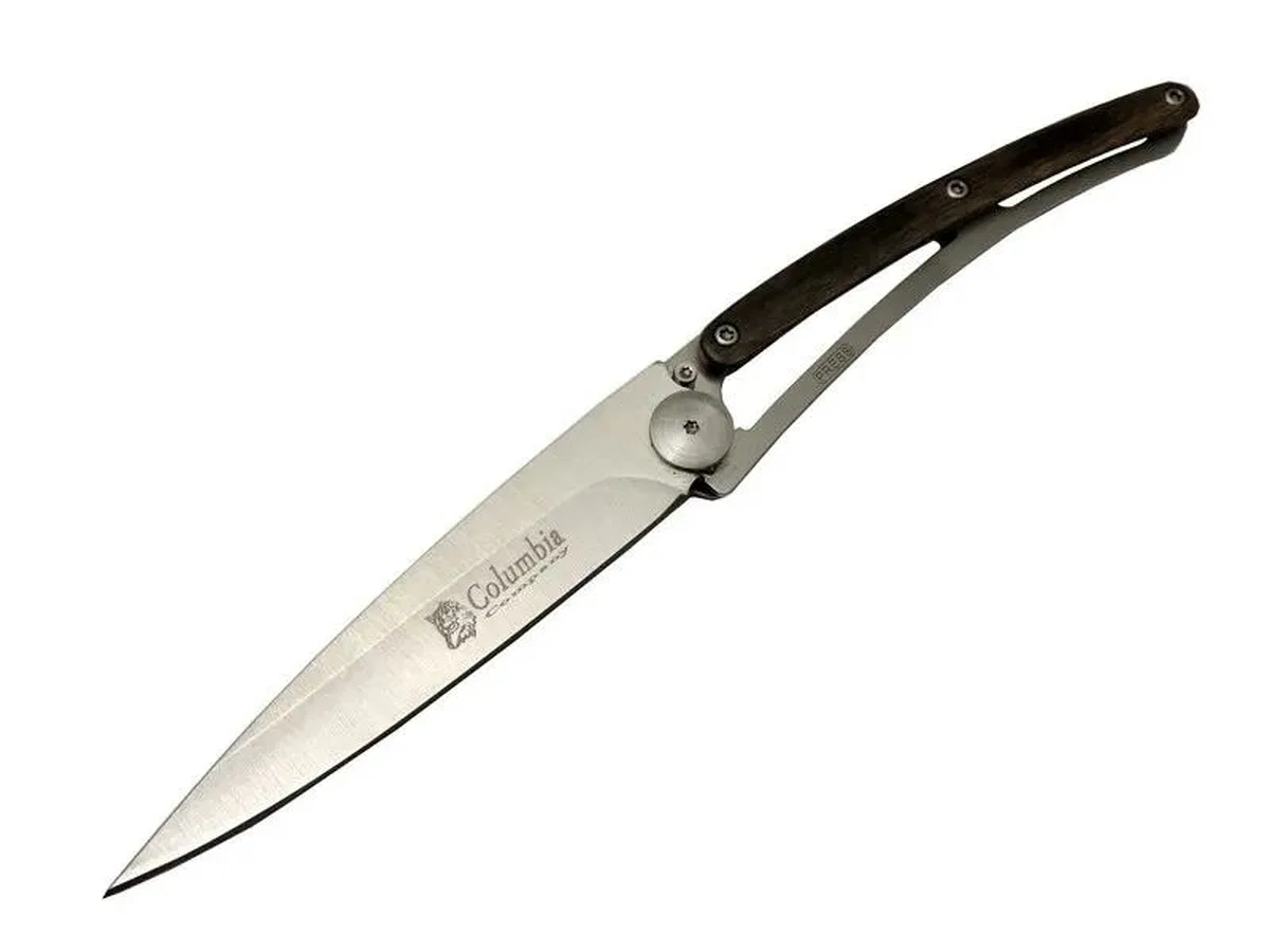 Ext 2990c Deejo Koyu Kahve Kamp Çakı 22, 5cm- Manuel, Kemerlikli, Ultra Hafif