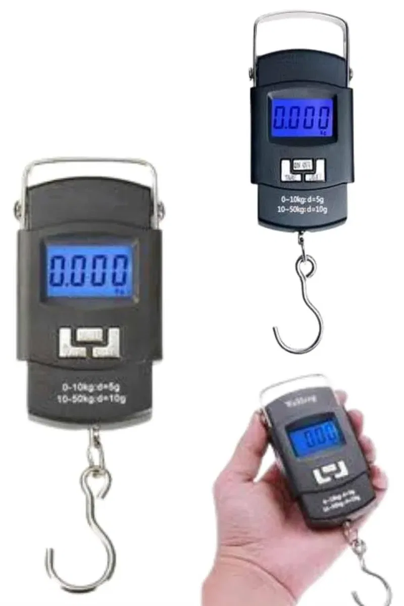 El Kantarı Dijital El Terazisi 50 Kg Kapasiteli LCD Ekranlı görsel 3