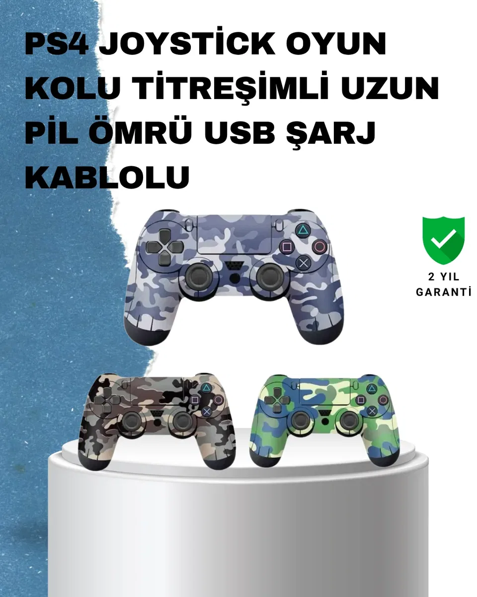 Ergonomik Tasarımlı Oyun Kolu – Hassas Tetikler ve og Stickler