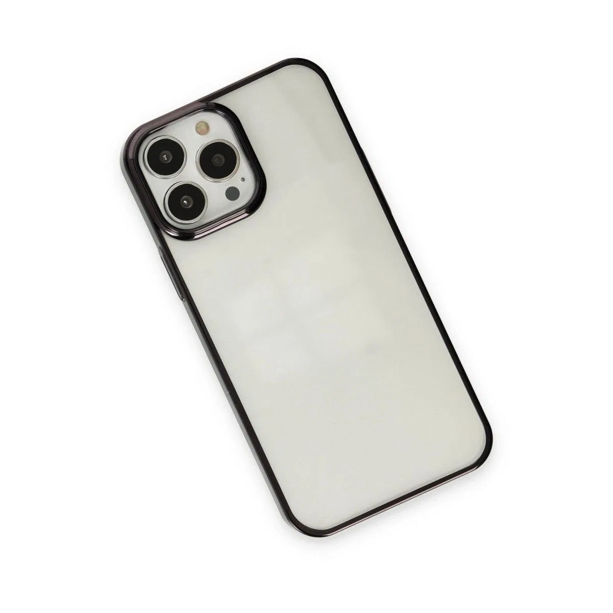 Apple İphone 13 Pro Max Kılıf Element Silikon - Siyah görsel 2