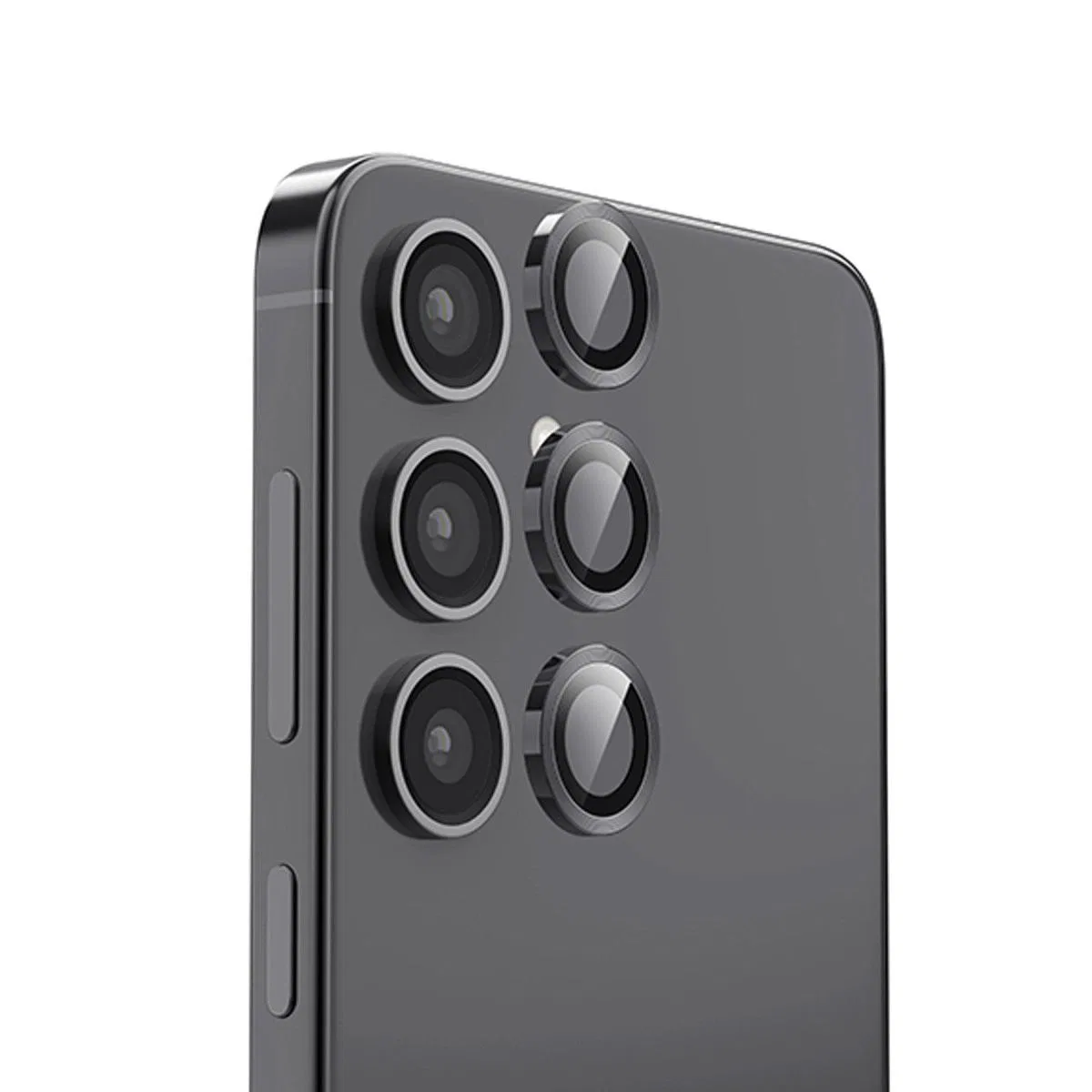 Samsung Galaxy S25 Plus Raze Metal Kamera Lens - Siyah