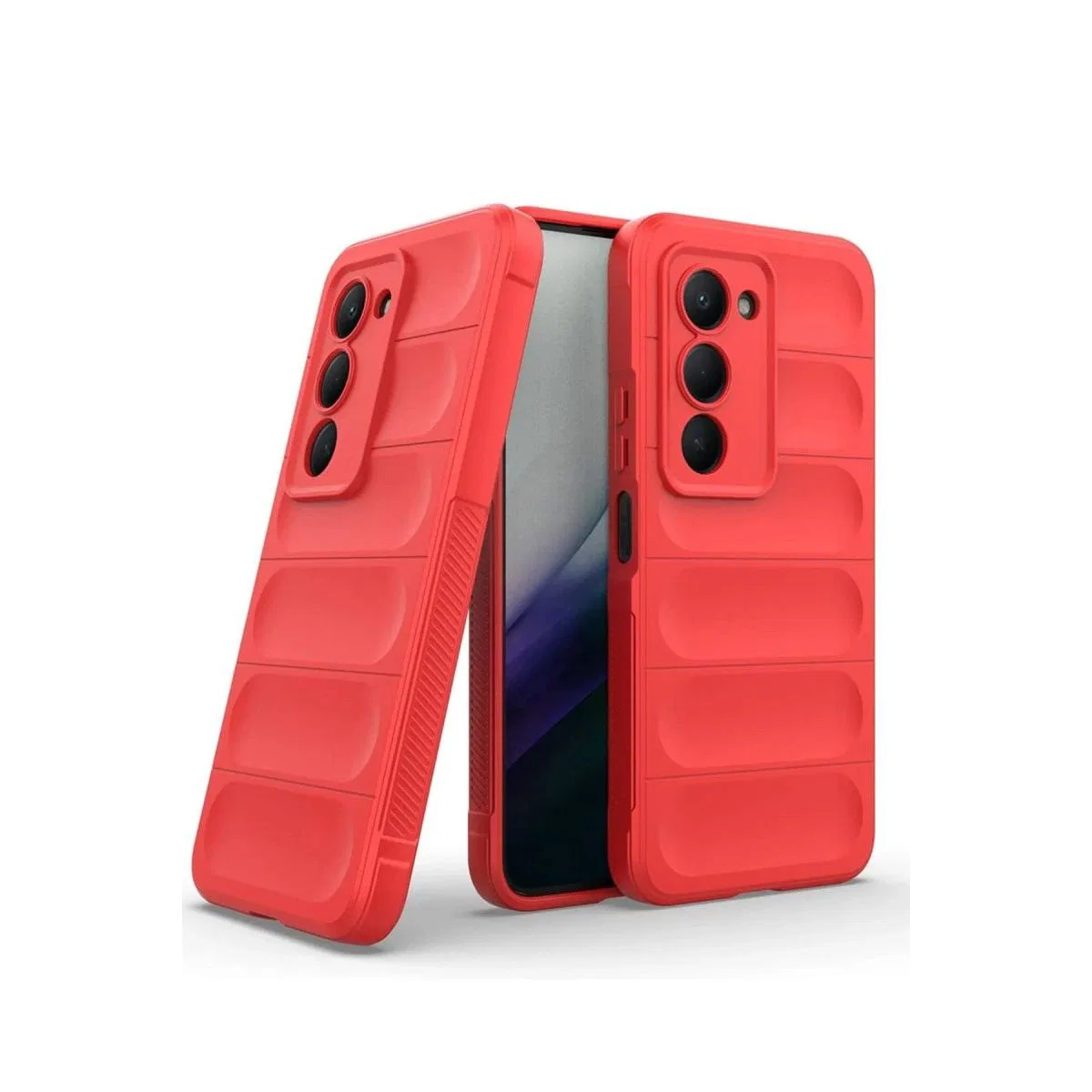 Xiaomi Redmi 15 4g Optimum Silikon - Kırmızı görsel 4