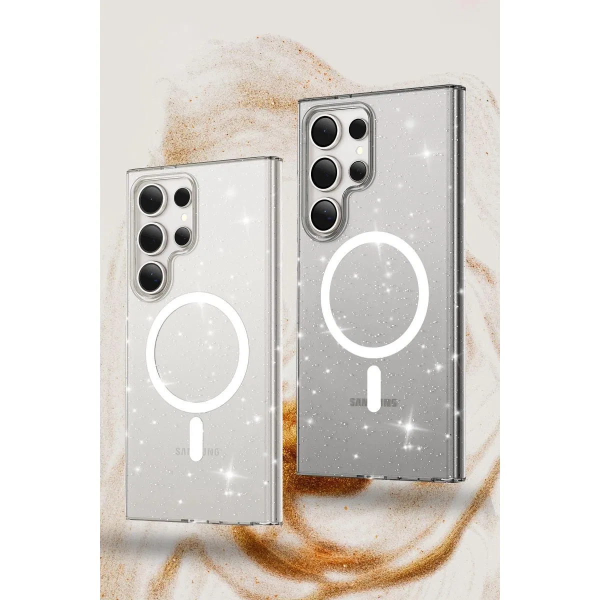 Joko Samsung Galaxy S24 Ultra Kılıf Magsafe Kapak - Şeffaf görsel 3
