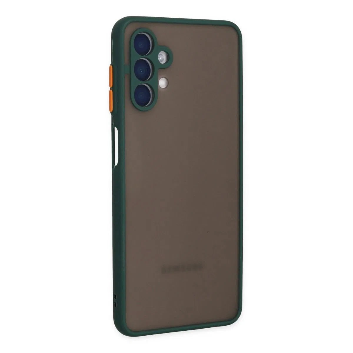 Samsung Galaxy A04s Kılıf Montreal Silikon Kapak - Yeşil görsel 2