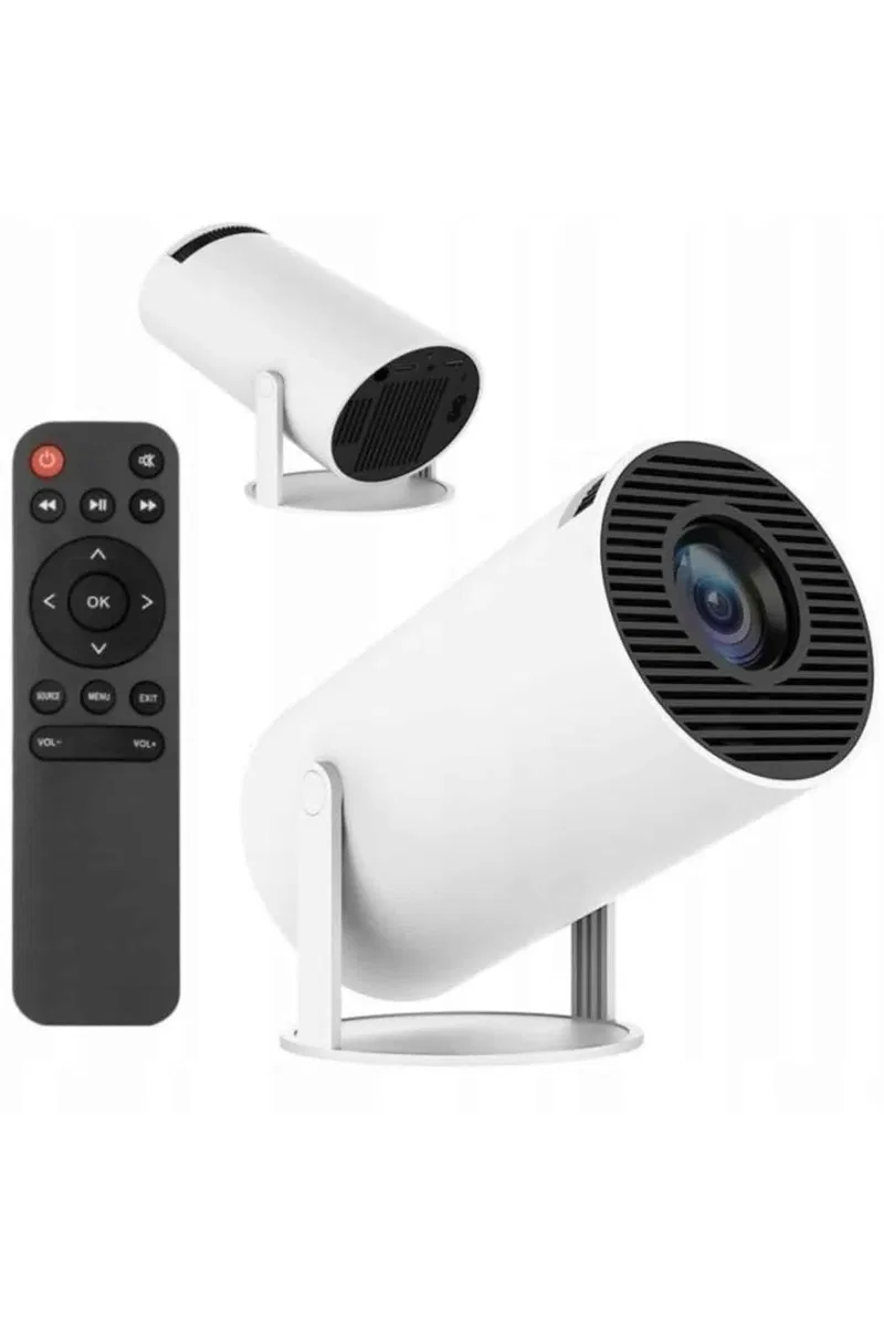 Sinema Projektörü Android HDMI USB WİFİ Ses Çıkışlı Ayaklı Projeksiyon Taşınabilir Yeni Nesil görsel 4